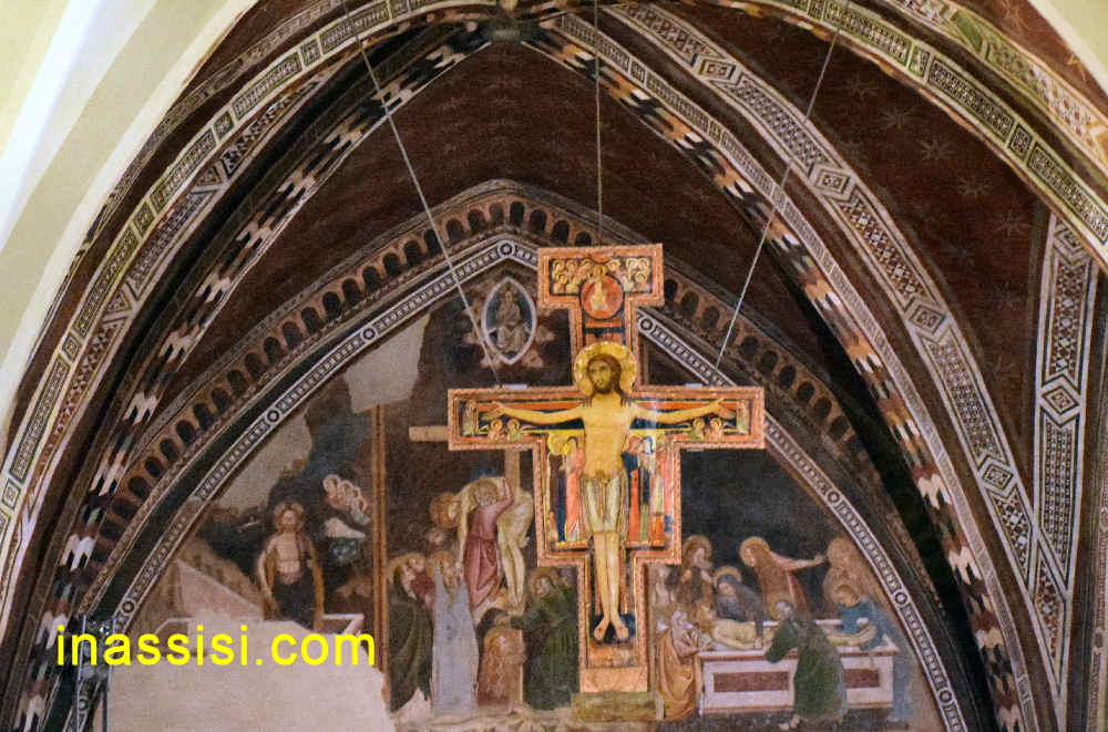 Basilica di Santa Chiara - Il Crocifisso di San Damiano