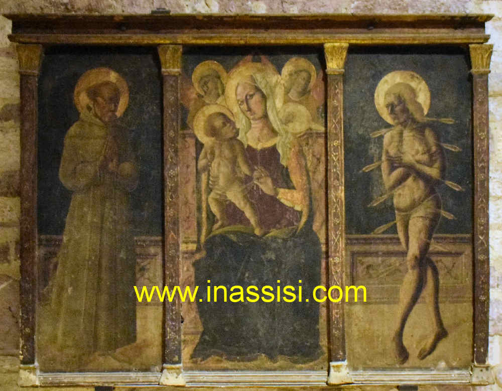 Madonna con Bambino tra San Francesco e San Sebastiano