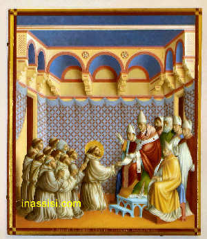 Approvazione della Reola da parte di Papa Innocenzo III