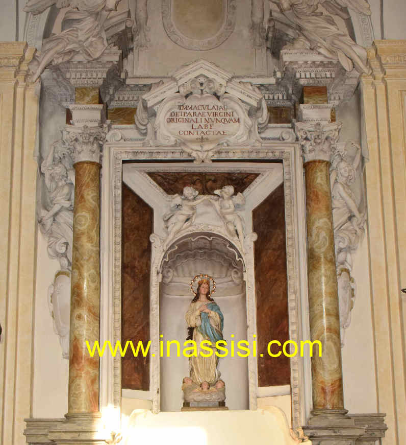 Altare dell'Immacolata